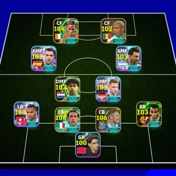 eFootball Accounts Legends & Iconic Players eFootball FC Barcelona Account  3196 Strength | 106 CB | Premium Squad | For Sale