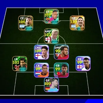 eFootball Accounts Others Android|PW 3125|New Lionel Messi Big T,Lionel Messi Show T,Sergio Aguero Epic,Paul Scholes