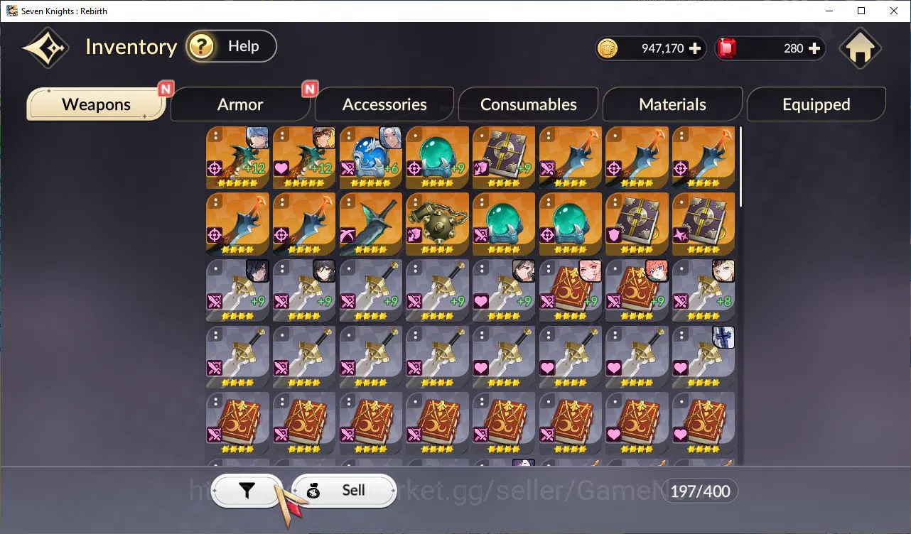 Seven Knights Re:Birth Accounts [Re:BIRTH] | Global |10 Legendary (TeoB6,RudyB6,Ac image 10