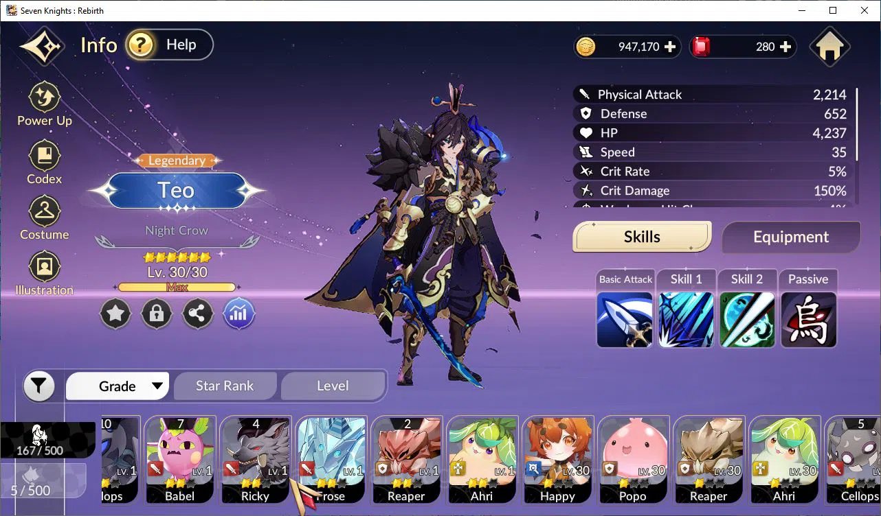 Seven Knights Re:Birth Accounts [Re:BIRTH] | Global |10 Legendary (TeoB6,RudyB6,Ac image 11