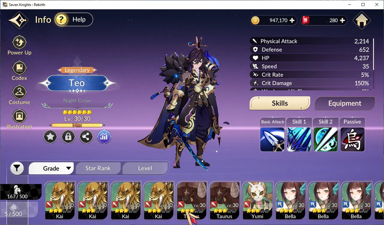 Seven Knights Re:Birth Accounts [Re:BIRTH] | Global |10 Legendary (TeoB6,RudyB6,Ac image 16