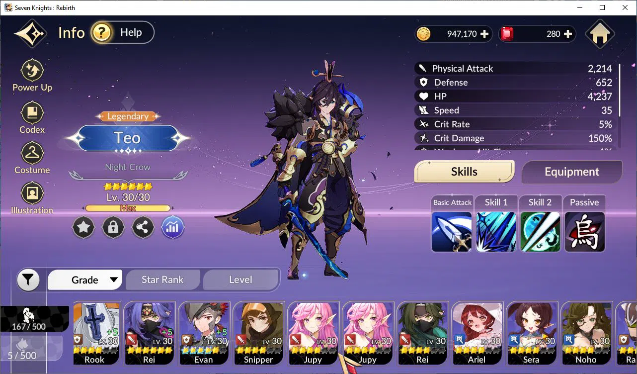 Seven Knights Re:Birth Accounts [Re:BIRTH] | Global |10 Legendary (TeoB6,RudyB6,Ac image 18