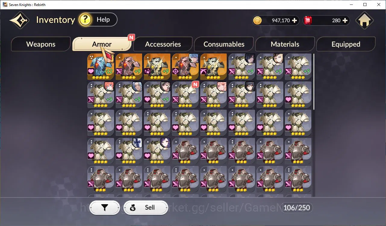 Seven Knights Re:Birth Accounts [Re:BIRTH] | Global |10 Legendary (TeoB6,RudyB6,Ac image 9