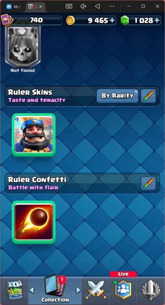Clash Royale Accounts Mobile|CL 740|KTL 10|Trophy 5508|Card 87|1 Hero|5  image 4