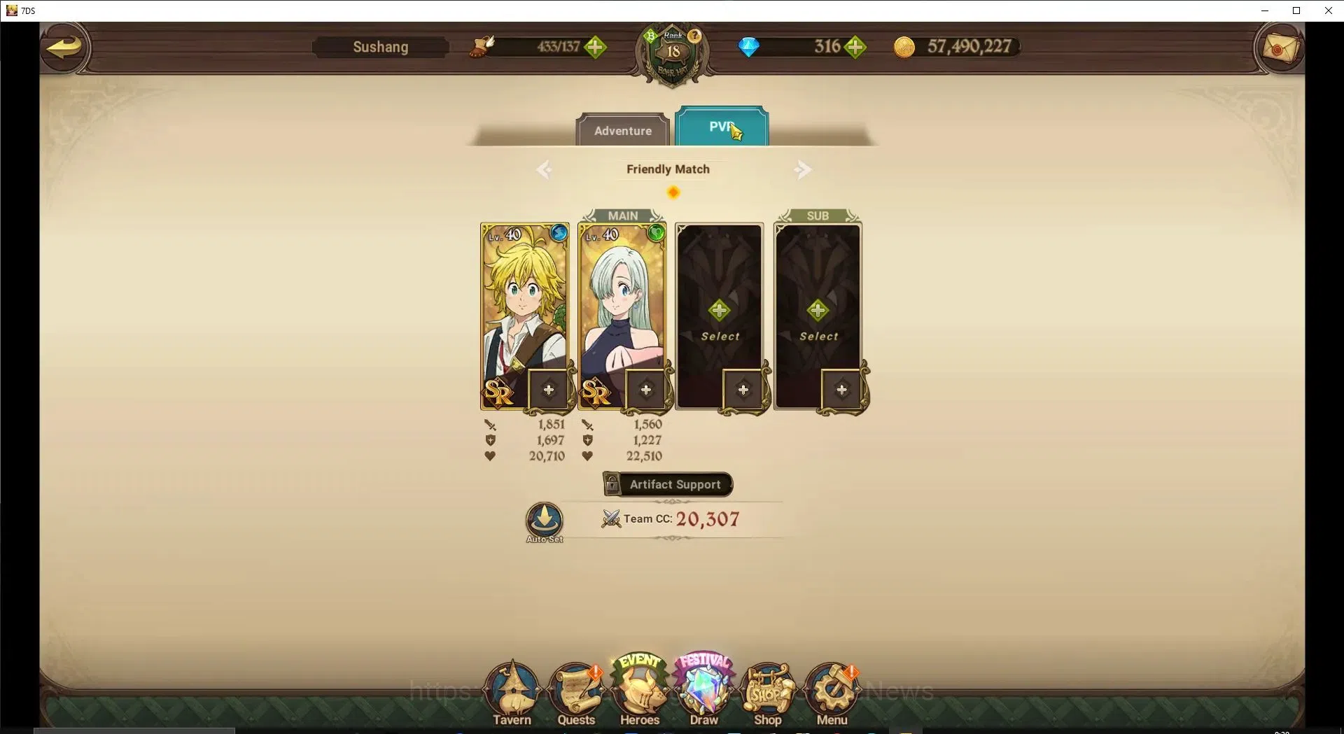 The Seven Deadly Sins: Grand Cross Accounts Global|958K CC|316 DM|1 UR Selector+1 Seventh Spri image 7