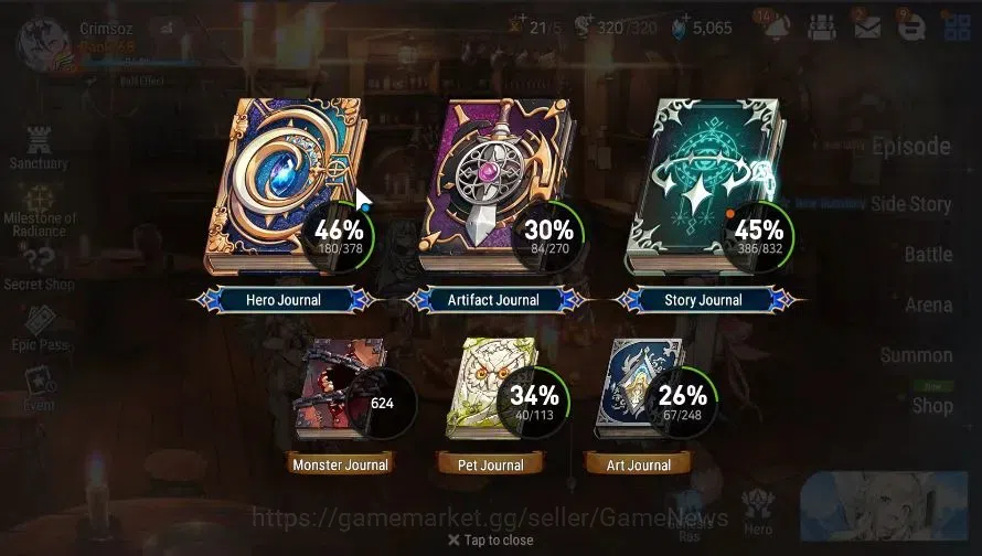 Epic Seven Accounts GLOBAL|UnVerif|16 ML(Salome,LOT Scales,NM Luna,Zio image 3
