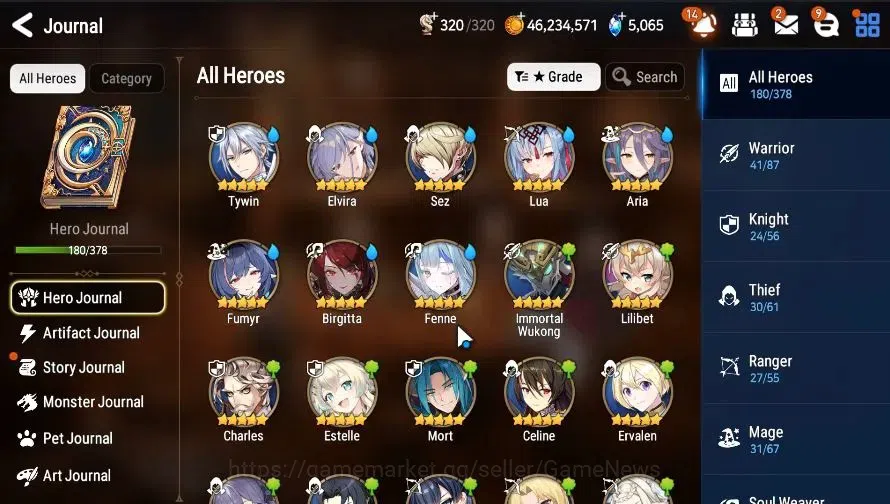 Epic Seven Accounts GLOBAL|UnVerif|16 ML(Salome,LOT Scales,NM Luna,Zio image 7