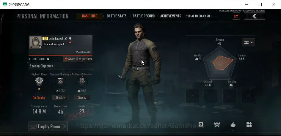 Arena Breakout Accounts MOBILE Lv30|SV 14M|CV 10M| LR-AR1 Decree | AEK Dia image 10