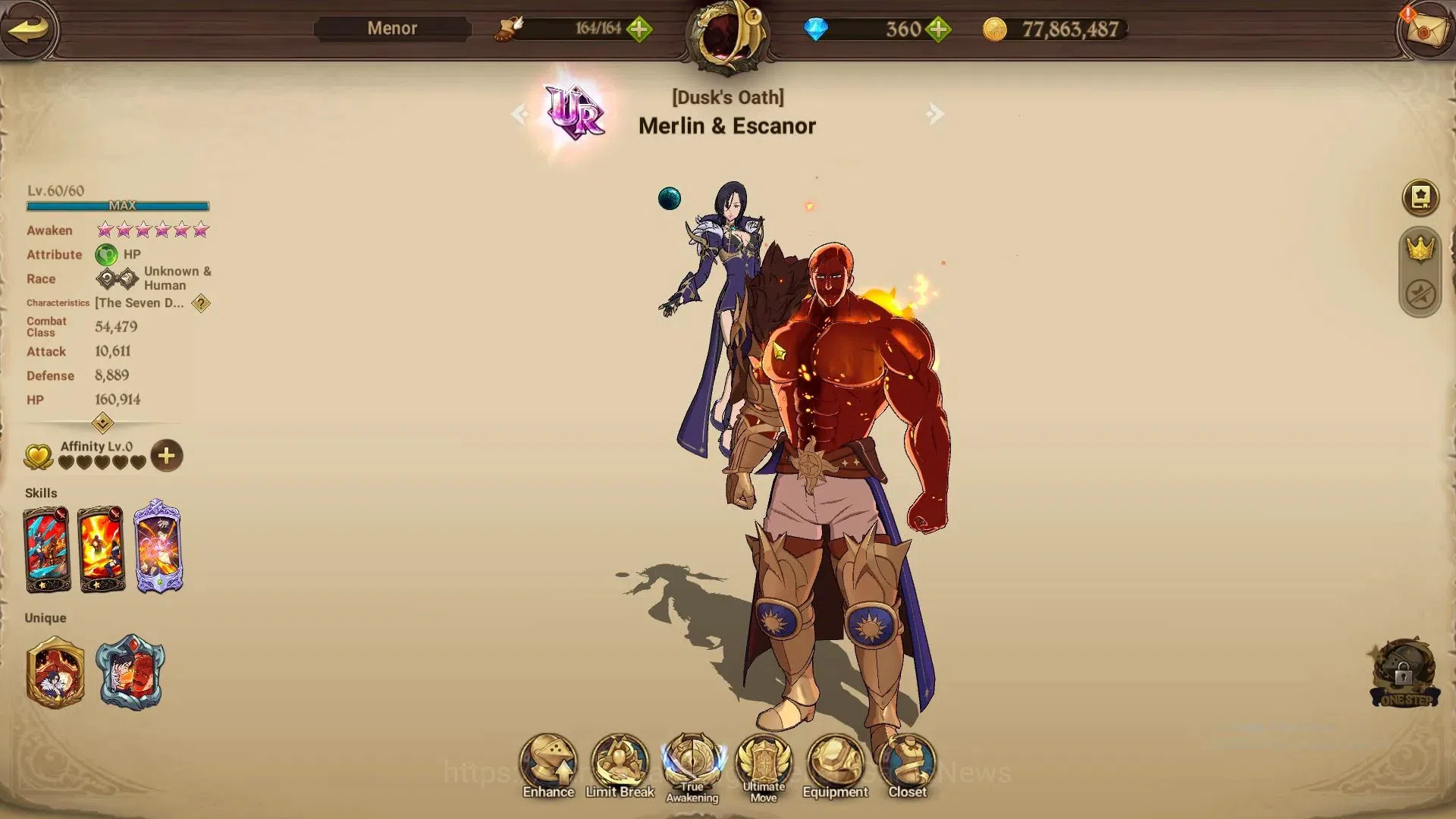 The Seven Deadly Sins: Grand Cross Accounts Global|1,7M CC|30 LS+ 360 DM|3 LR+6 UR|Brunhil,Eli image 15