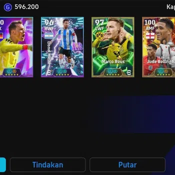 eFootball Accounts Others Mobile|PW 2980|New Jude Bellingham Big T, Lionel Messi Show T, New Manuel Neuer Show T, Marco Reus