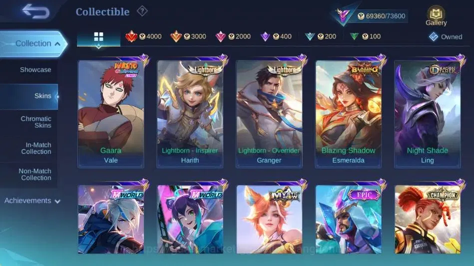 Mobile Legends: Bang Bang Accounts Global|Skin 268|Renowned II|KOF Karina+Guinevere,P image 13