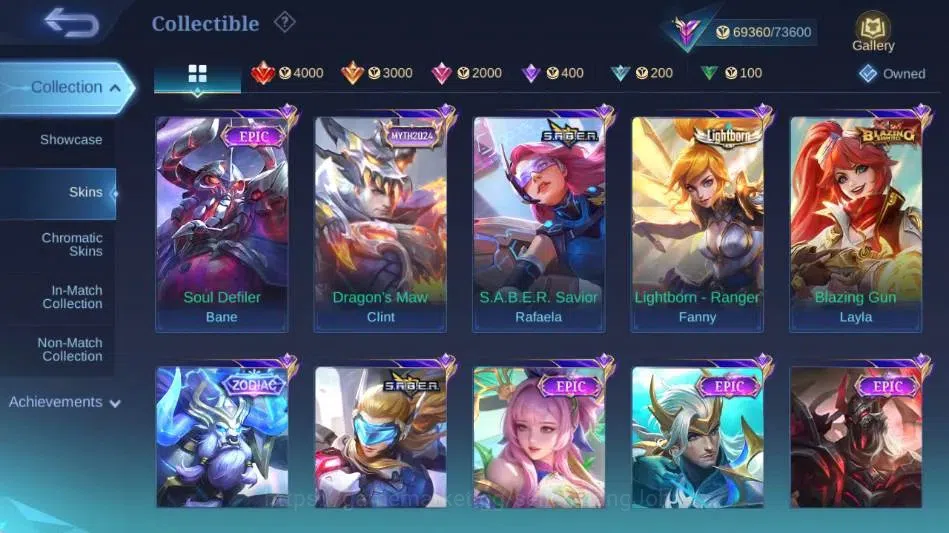 Mobile Legends: Bang Bang Accounts Global|Skin 268|Renowned II|KOF Karina+Guinevere,P image 8