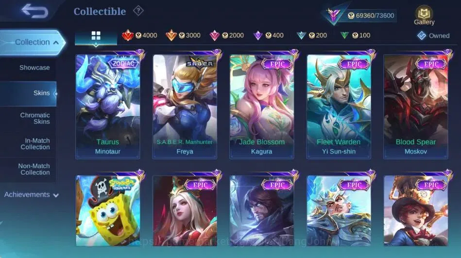 Mobile Legends: Bang Bang Accounts Global|Skin 268|Renowned II|KOF Karina+Guinevere,P image 9