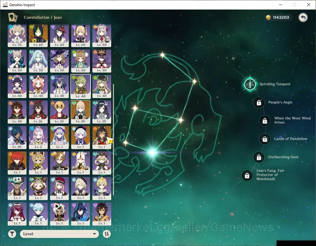 Genshin Impact Accounts ASIA|AR58|PremTeam Arle,Neuvil,Mavu|13 Limited+7 ( image 18
