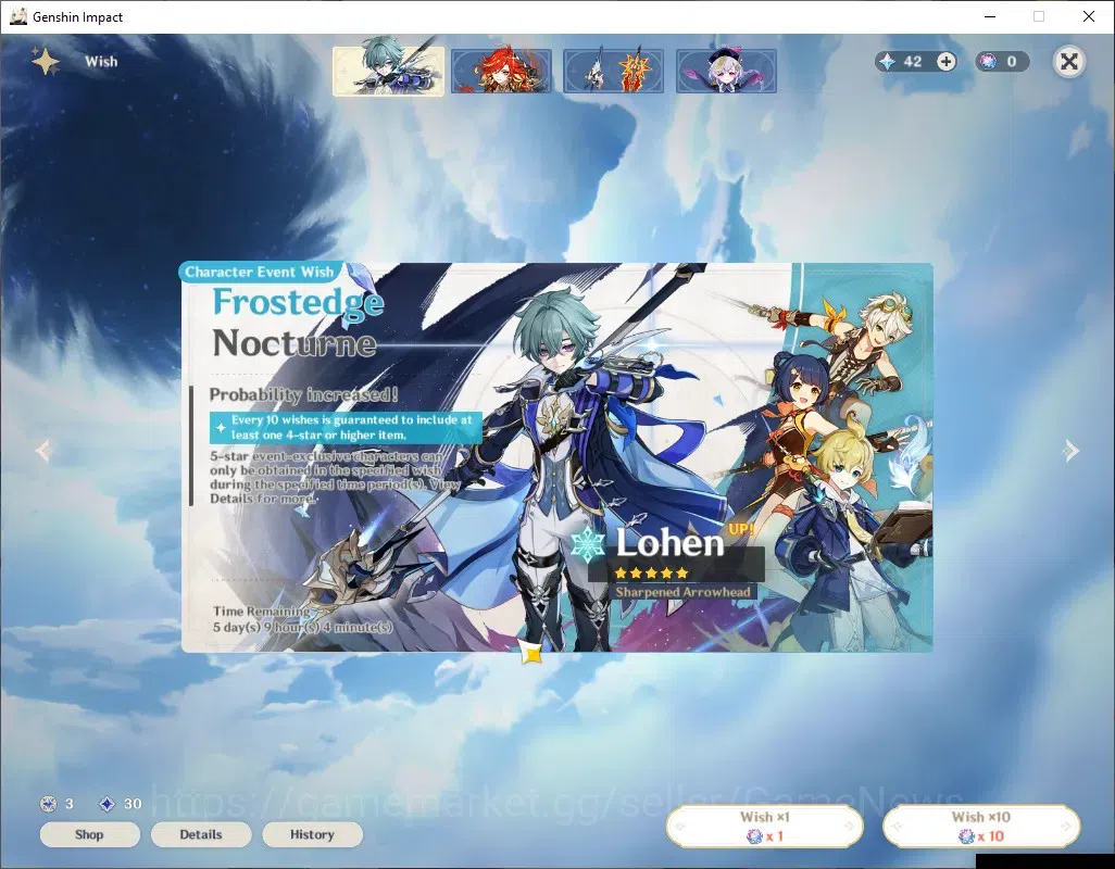 Genshin Impact Accounts ASIA|AR 56|6 Limited + 4(*5 Weapon)|Kinich C1,Neve image 12