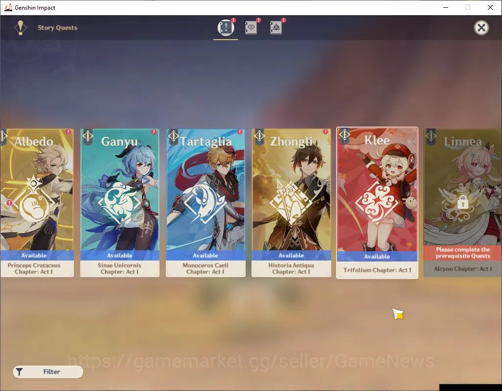 Genshin Impact Accounts ASIA|AR 56|6 Limited + 4(*5 Weapon)|Kinich C1,Neve image 18