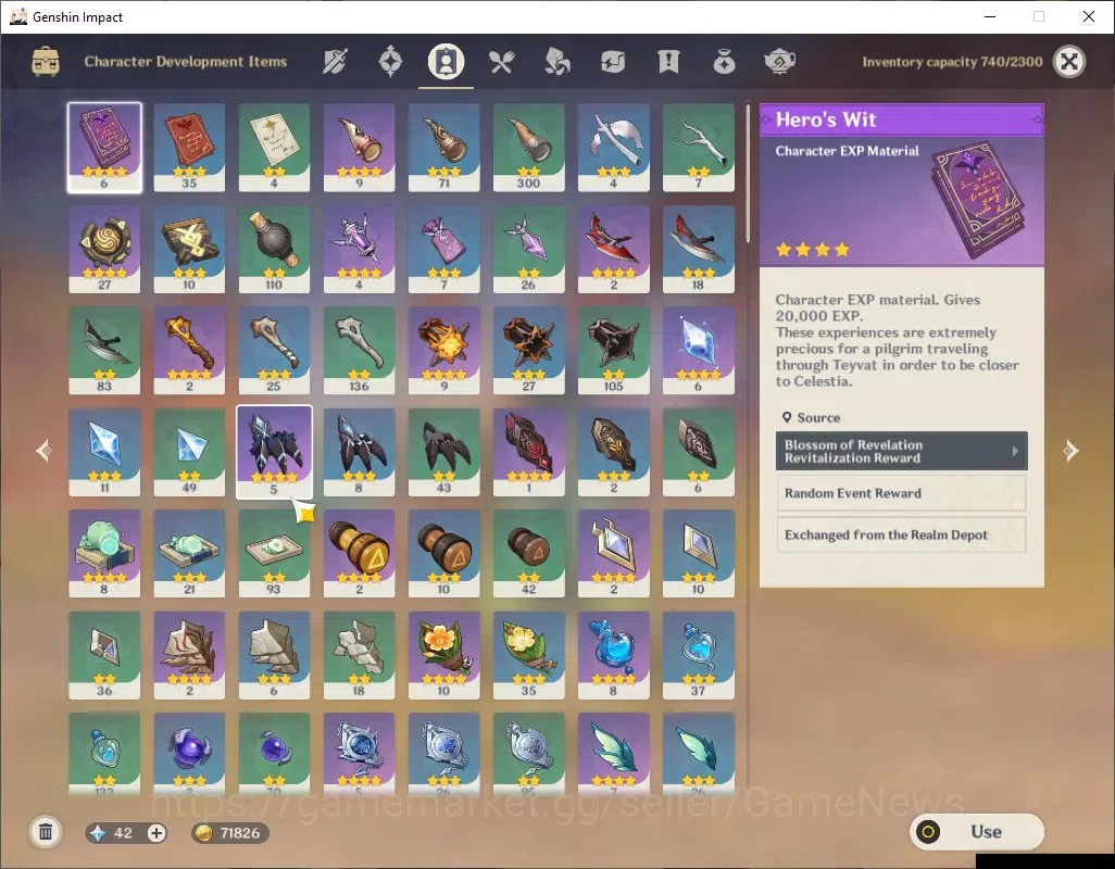 Genshin Impact Accounts ASIA|AR 56|6 Limited + 4(*5 Weapon)|Kinich C1,Neve image 7