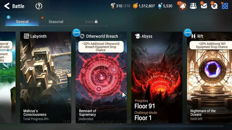 Epic Seven Accounts GLOBAL Unverif|New Era|8 ML(Rhiana NLucel,NM Luna, image 13