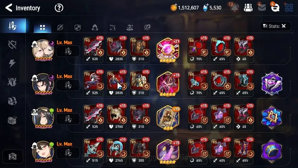 Epic Seven Accounts GLOBAL Unverif|New Era|8 ML(Rhiana NLucel,NM Luna, image 18