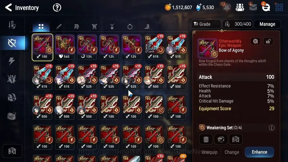 Epic Seven Accounts GLOBAL Unverif|New Era|8 ML(Rhiana NLucel,NM Luna, image 19