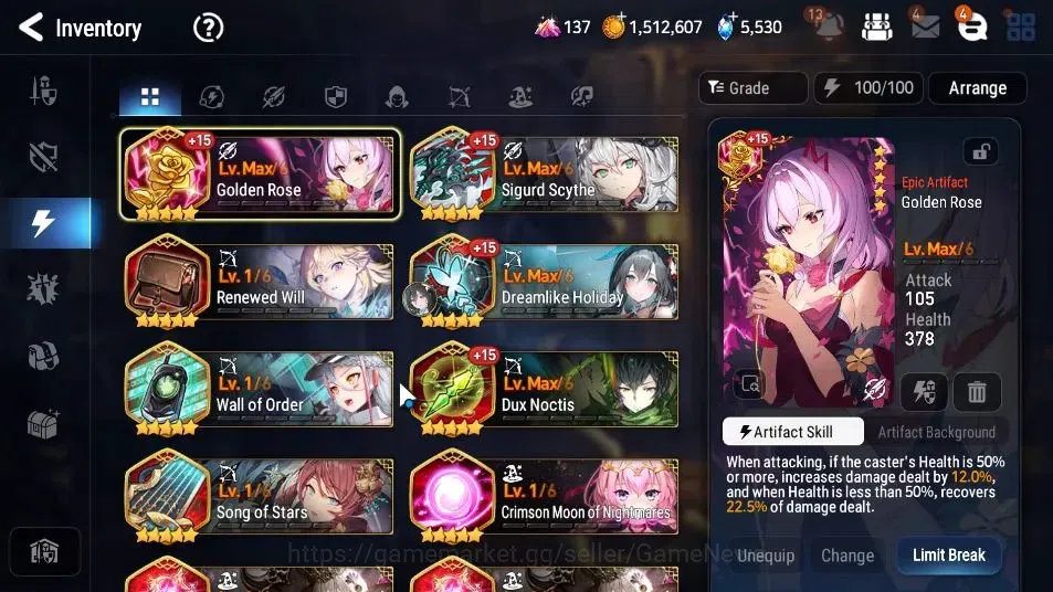 Epic Seven Accounts GLOBAL Unverif|New Era|8 ML(Rhiana NLucel,NM Luna, image 20