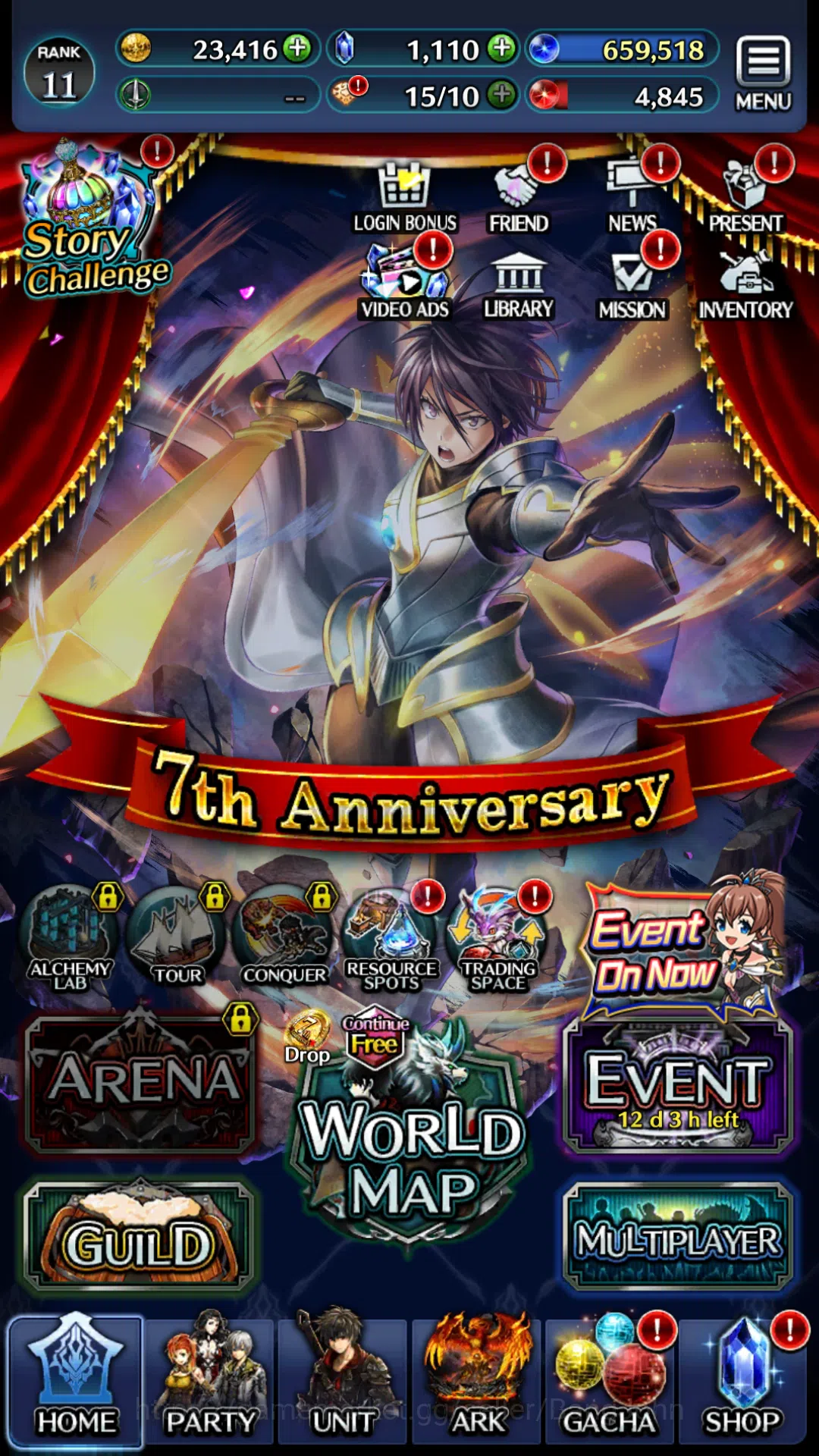 Last Cloudia Accounts Global|Rank 11|Collab Milim,Hinata&Meta Units (GHA image 10