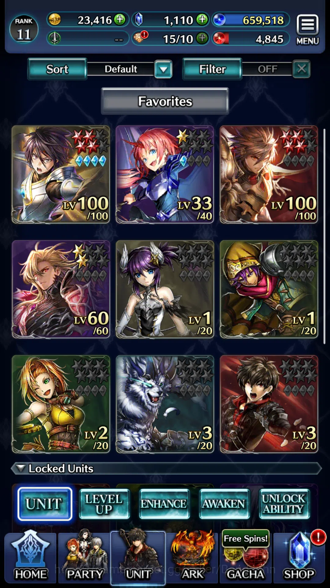 Last Cloudia Accounts Global|Rank 11|Collab Milim,Hinata&Meta Units (GHA image 2