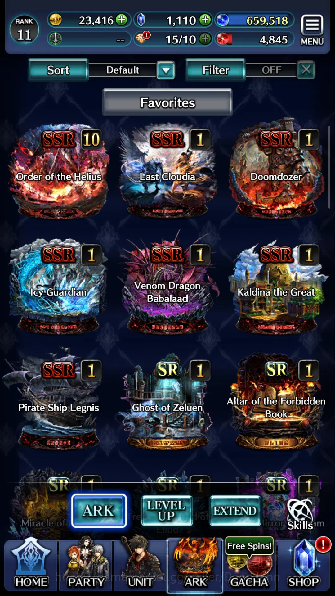 Last Cloudia Accounts Global|Rank 11|Collab Milim,Hinata&Meta Units (GHA image 3