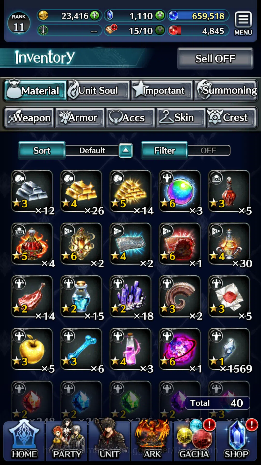 Last Cloudia Accounts Global|Rank 11|Collab Milim,Hinata&Meta Units (GHA image 4