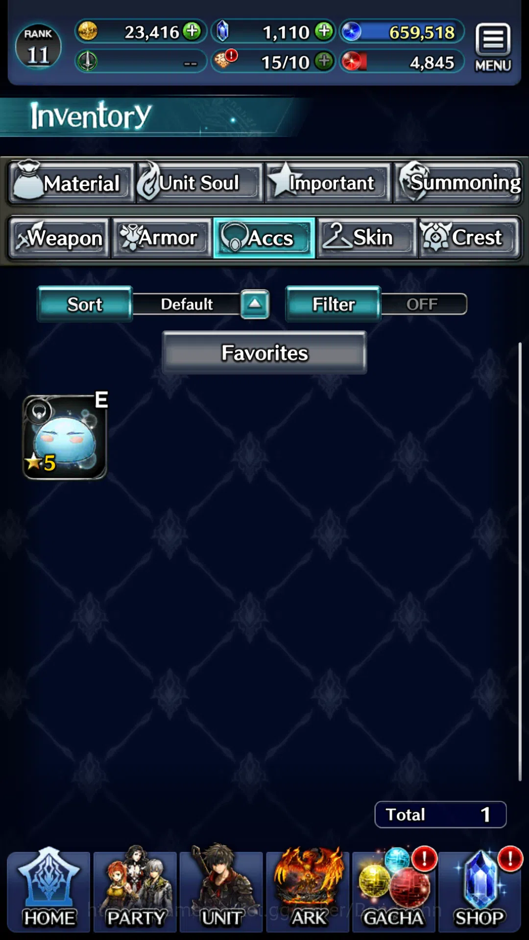 Last Cloudia Accounts Global|Rank 11|Collab Milim,Hinata&Meta Units (GHA image 9