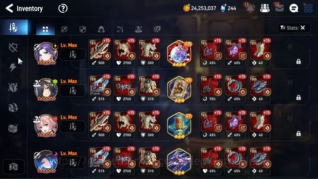 Epic Seven Accounts GLOBAL Unverif|NewEra|7 ML(Salome,DB Senya,DD Ray, image 20