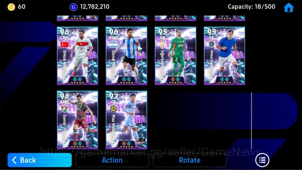 eFootball Accounts Legends & Iconic Players Android|Epic Lamine Yamal,Romario,Ronaldinho Gaucho,Roberto Donadoni,Steven 12