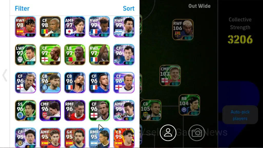 eFootball Accounts Legends & Iconic Players Android|Epic Lamine Yamal,Romario,Ronaldinho Gaucho,Roberto Donadoni,Steven 2