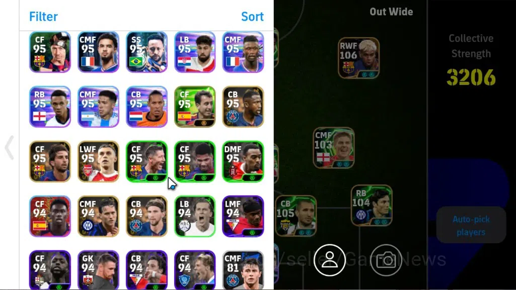 eFootball Accounts Legends & Iconic Players Android|Epic Lamine Yamal,Romario,Ronaldinho Gaucho,Roberto Donadoni,Steven 3