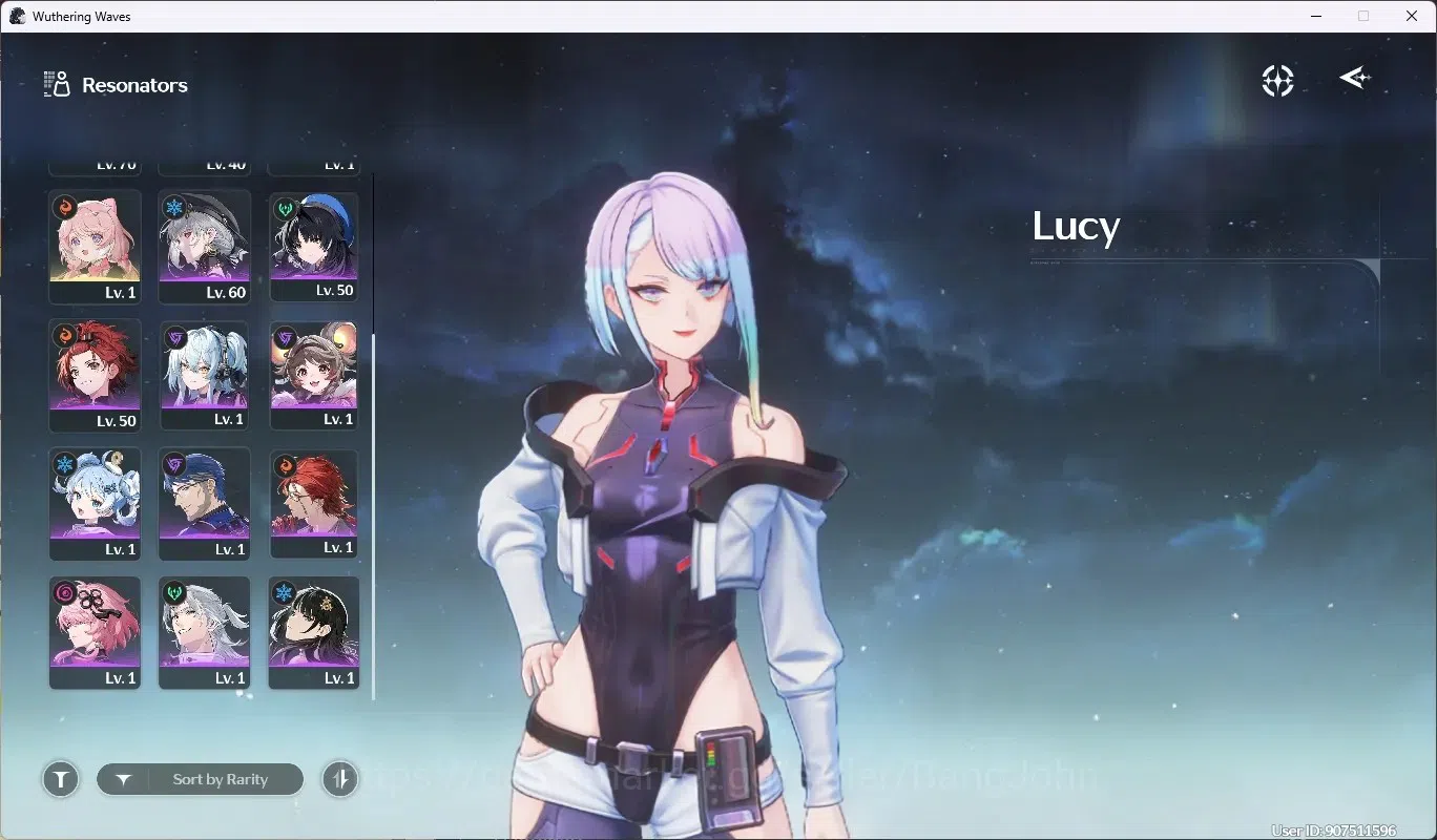 Wuthering Waves Accounts SEA|UL 53|2 Char Limited [Lucy RC6,Lucilla+Sign],R image 3