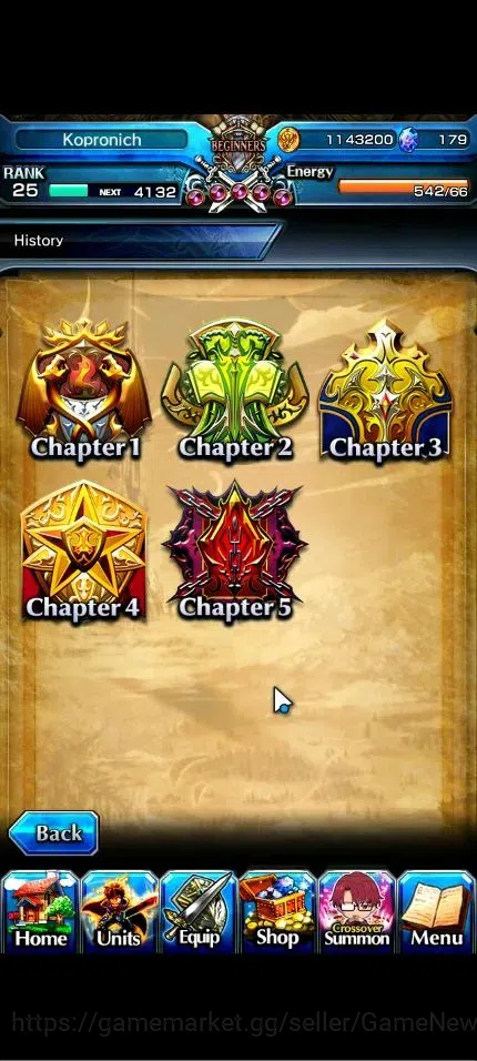 Grand Summoners Accounts Global |Rank 25|179 cc|2 Ascend + 1 TW| Choi Jong- image 9
