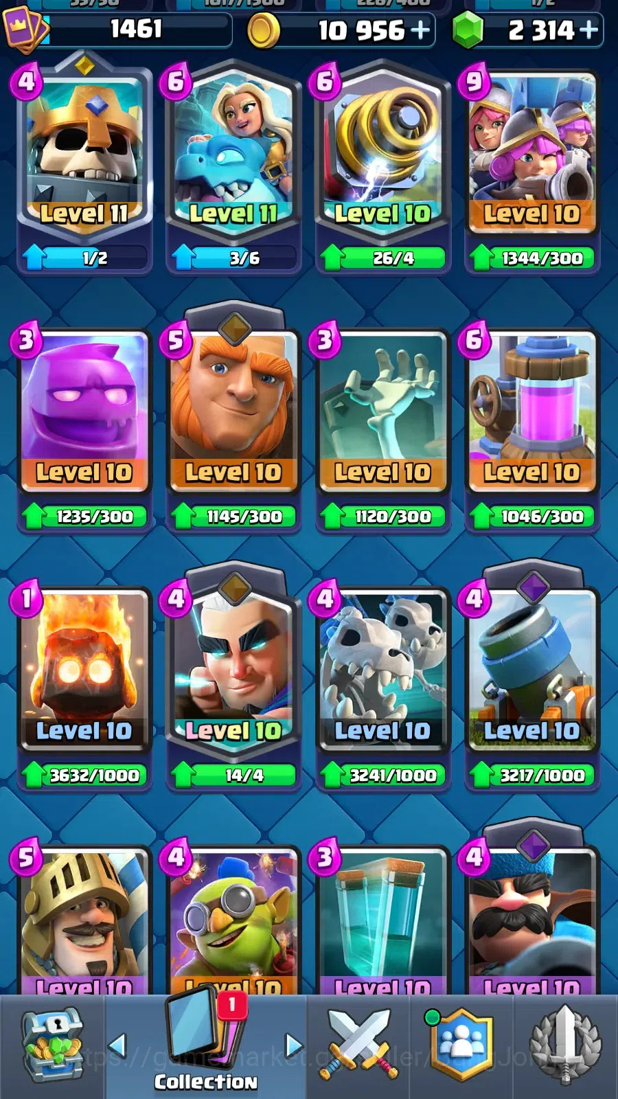 Clash Royale Accounts Mobile |KTL 15|Card121|2 Max L16 (PEKKA, Mega Knig image 10