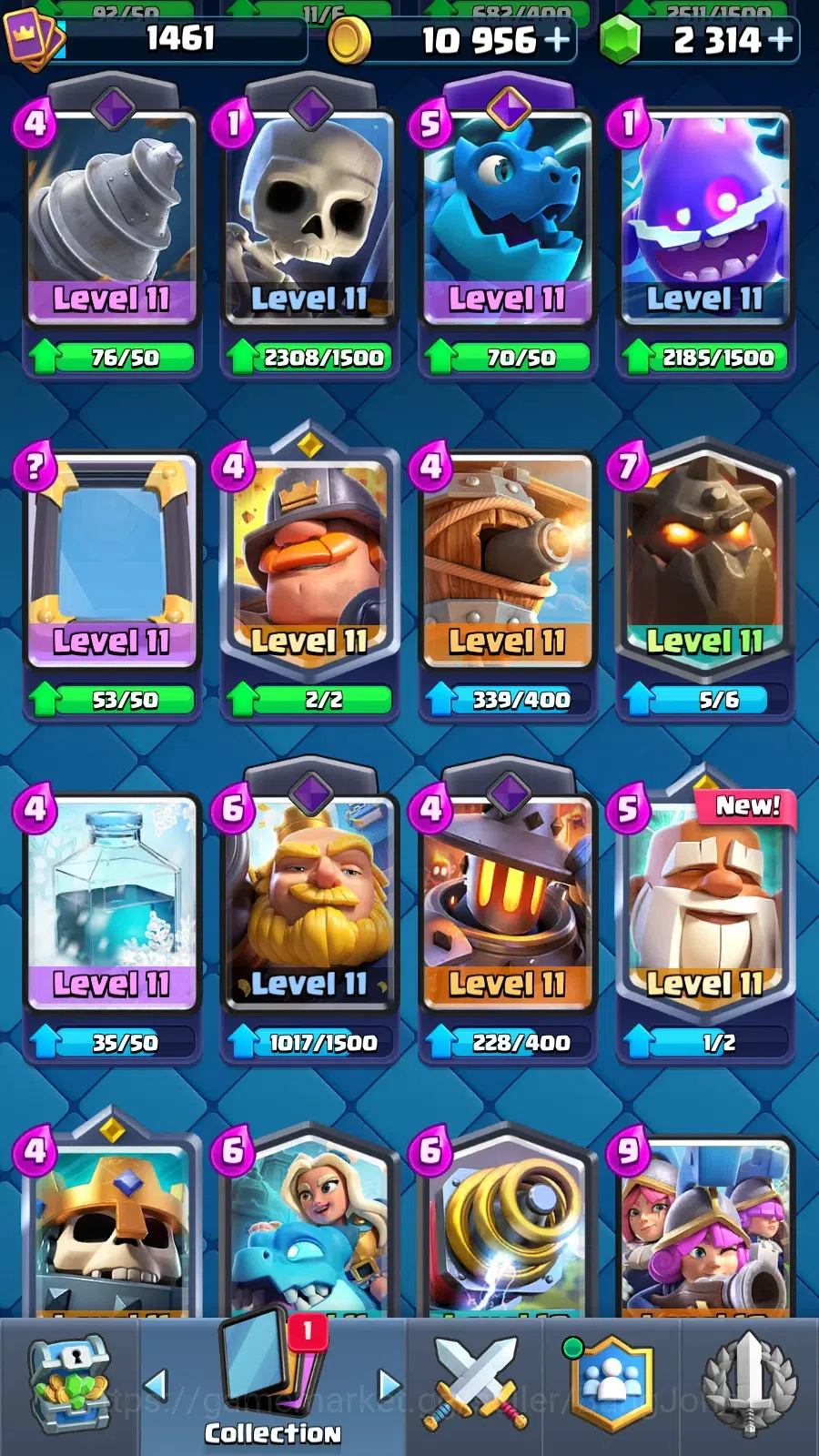 Clash Royale Accounts Mobile |KTL 15|Card121|2 Max L16 (PEKKA, Mega Knig image 11