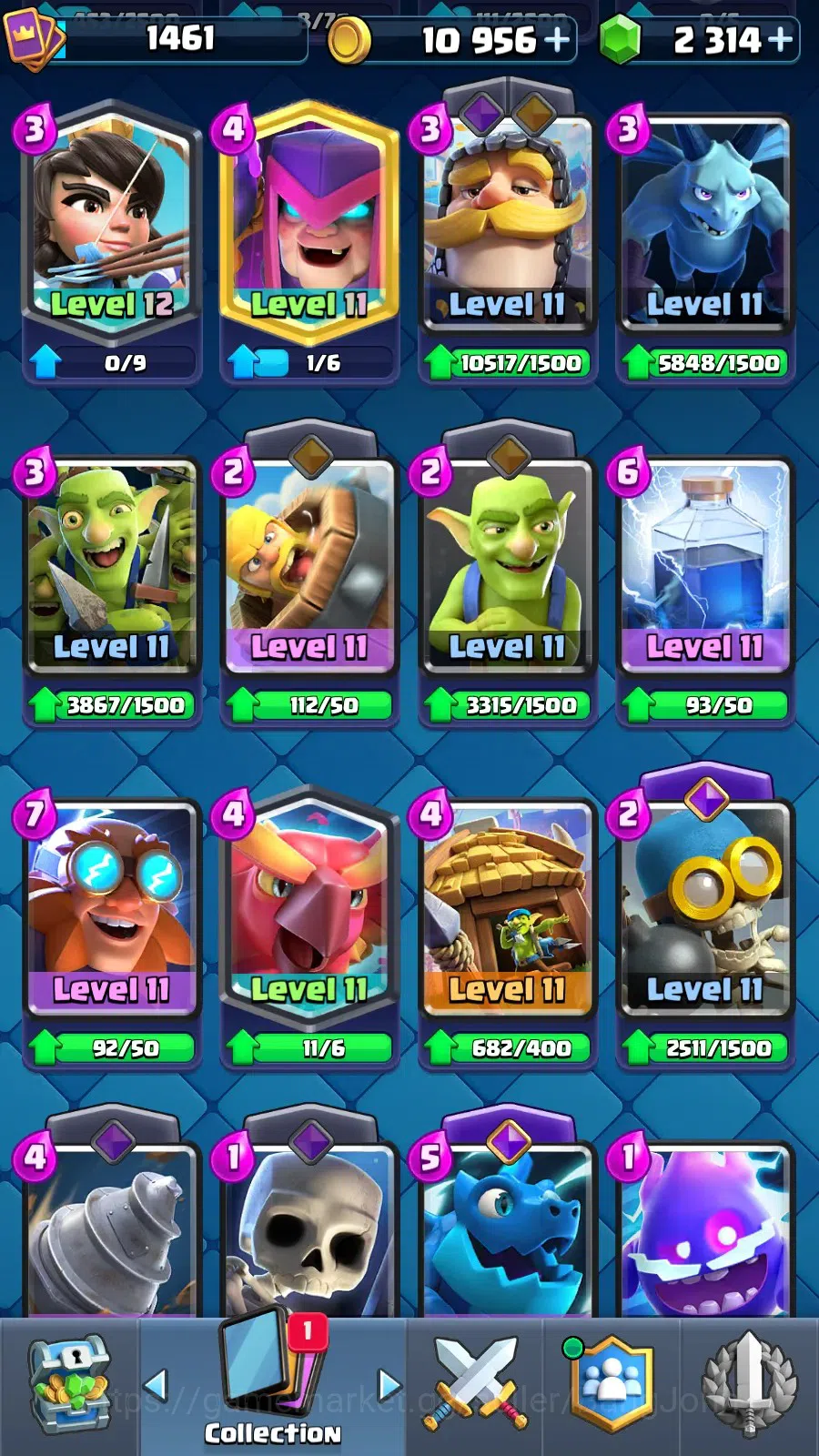 Clash Royale Accounts Mobile |KTL 15|Card121|2 Max L16 (PEKKA, Mega Knig image 12