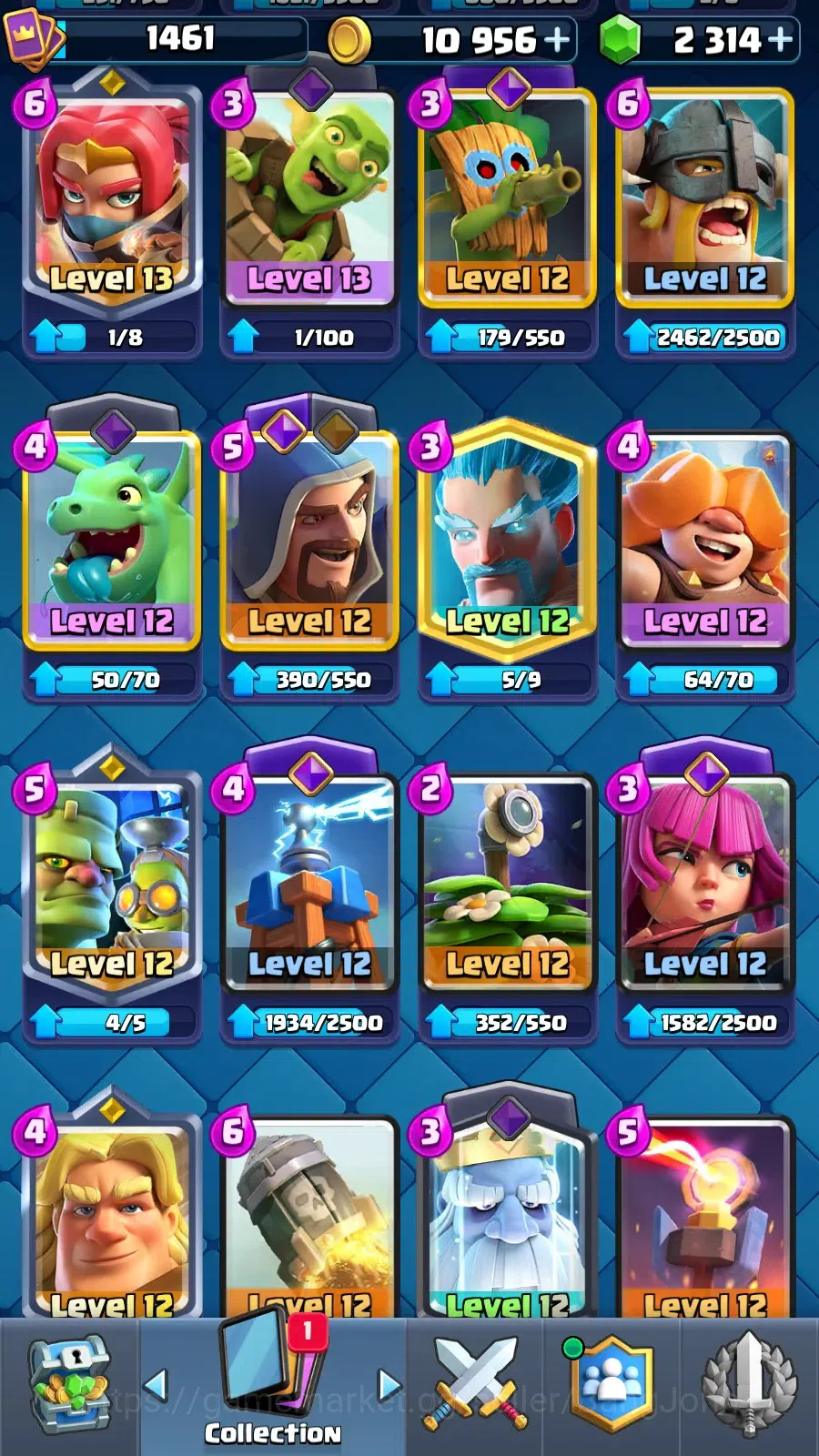 Clash Royale Accounts Mobile |KTL 15|Card121|2 Max L16 (PEKKA, Mega Knig image 14