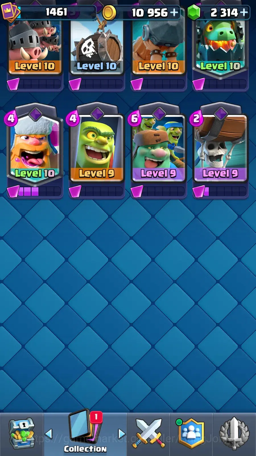 Clash Royale Accounts Mobile |KTL 15|Card121|2 Max L16 (PEKKA, Mega Knig image 2