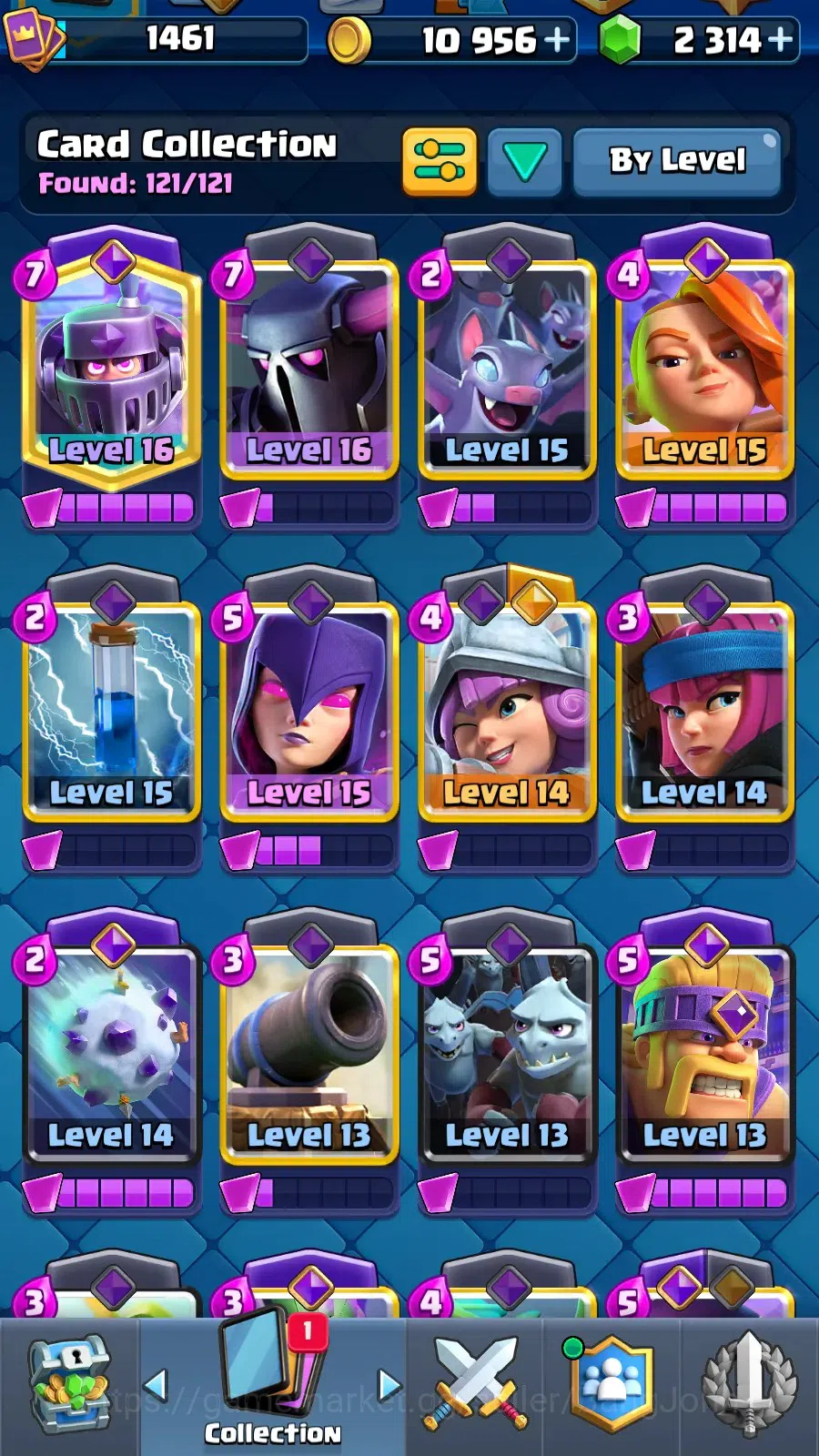 Clash Royale Accounts Mobile |KTL 15|Card121|2 Max L16 (PEKKA, Mega Knig image 5