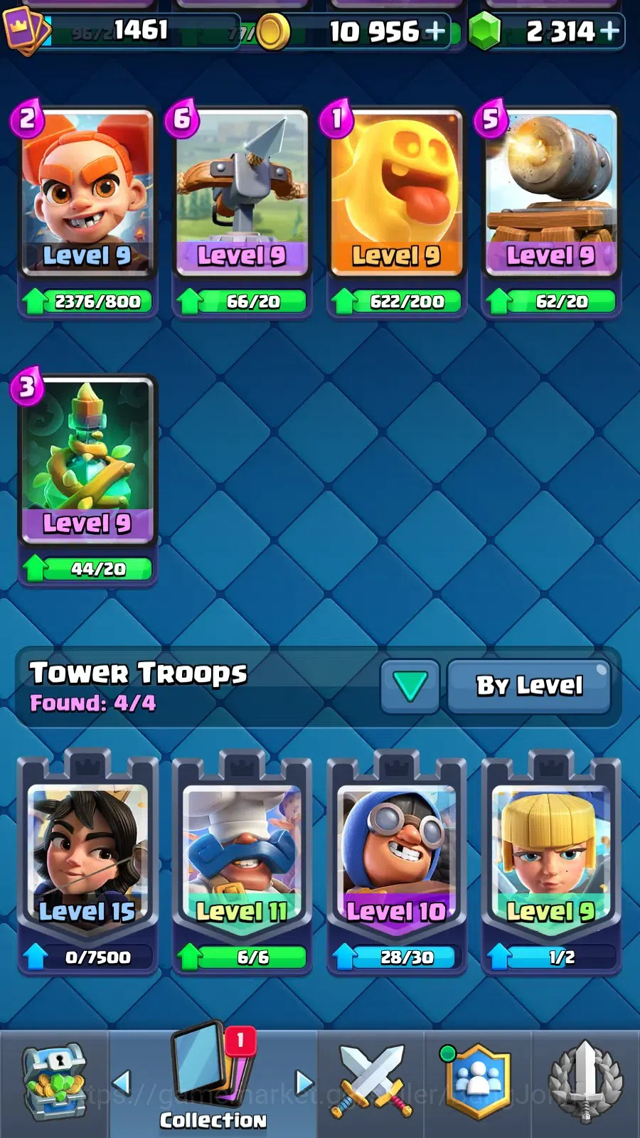 Clash Royale Accounts Mobile |KTL 15|Card121|2 Max L16 (PEKKA, Mega Knig image 6