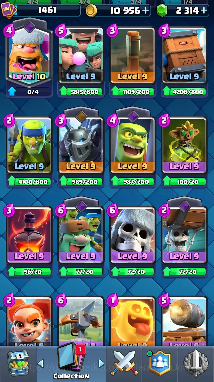 Clash Royale Accounts Mobile |KTL 15|Card121|2 Max L16 (PEKKA, Mega Knig image 7