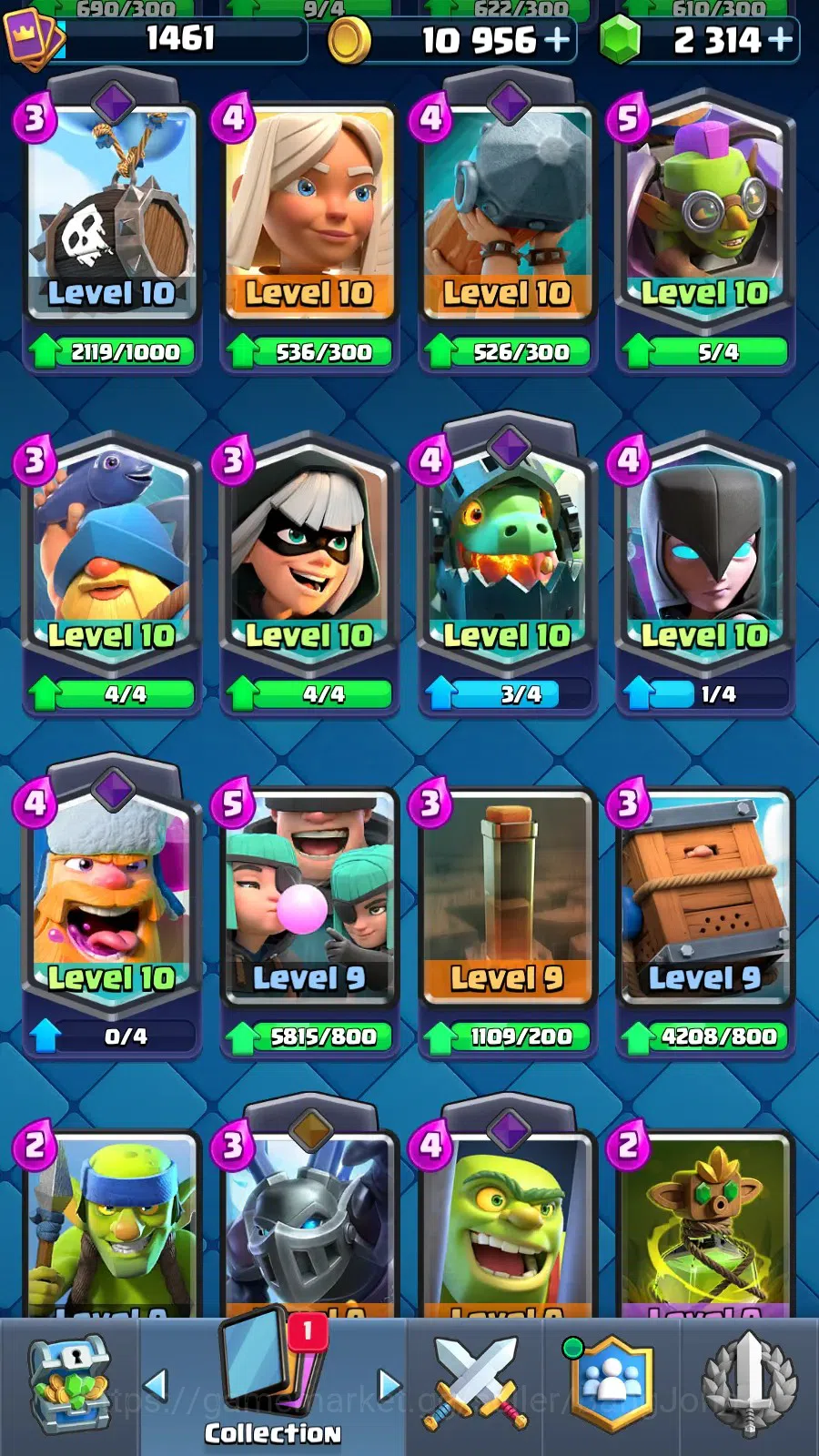 Clash Royale Accounts Mobile |KTL 15|Card121|2 Max L16 (PEKKA, Mega Knig image 8