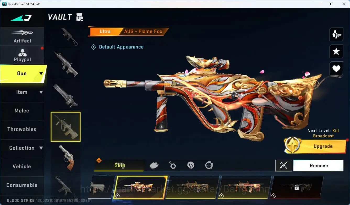 Blood Strike Accounts ASIA | 1 ETERNAL: ZERO Odashadow | 2 LIMITED Guns| image 10