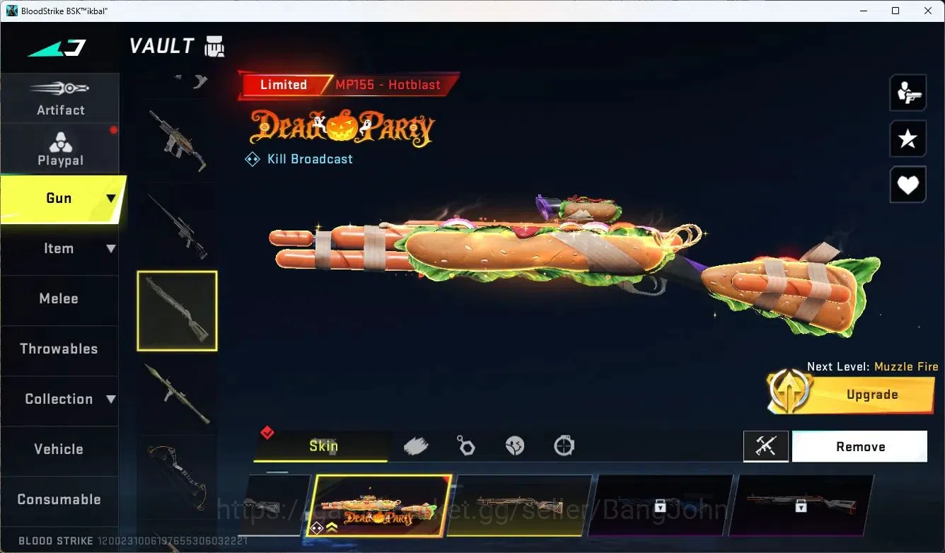 Blood Strike Accounts ASIA | 1 ETERNAL: ZERO Odashadow | 2 LIMITED Guns| image 4