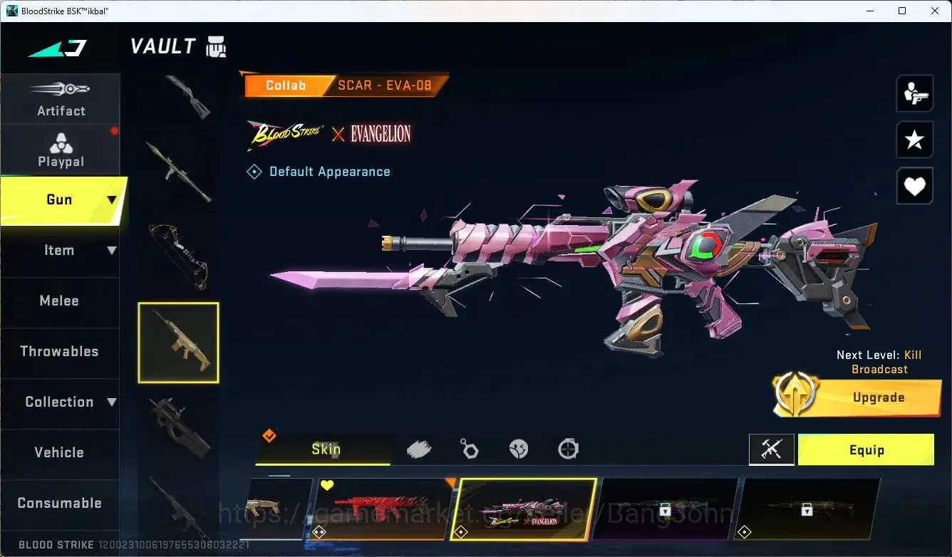 Blood Strike Accounts ASIA | 1 ETERNAL: ZERO Odashadow | 2 LIMITED Guns| image 9