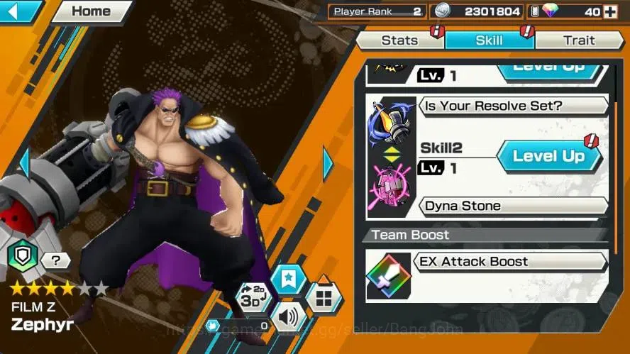 One Piece Bounty Rush Accounts High-End Global | EX 4 | PR 2 | St. Jaygarcia,Kuzan,Zephyr,Marshall D. Teach | LogBandai 7