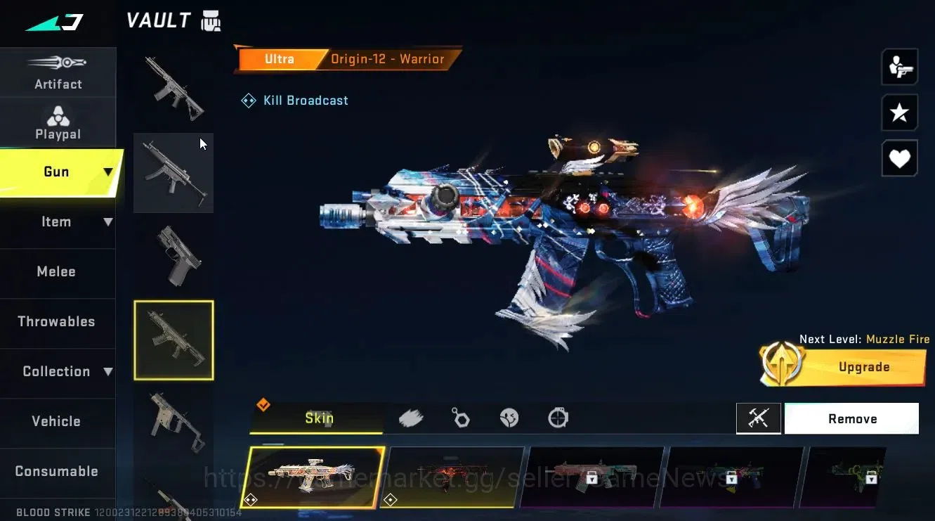 Blood Strike Accounts ASIA|ULTRA[Origin-12,UMP45,ETHAN,HANK]|Collab BLEA image 10